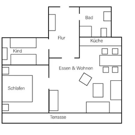 Schierbaum شقة *